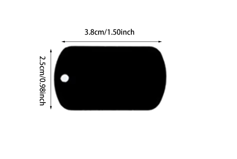 Dog Tag Pet Id Tags Aluminium with custom engraving